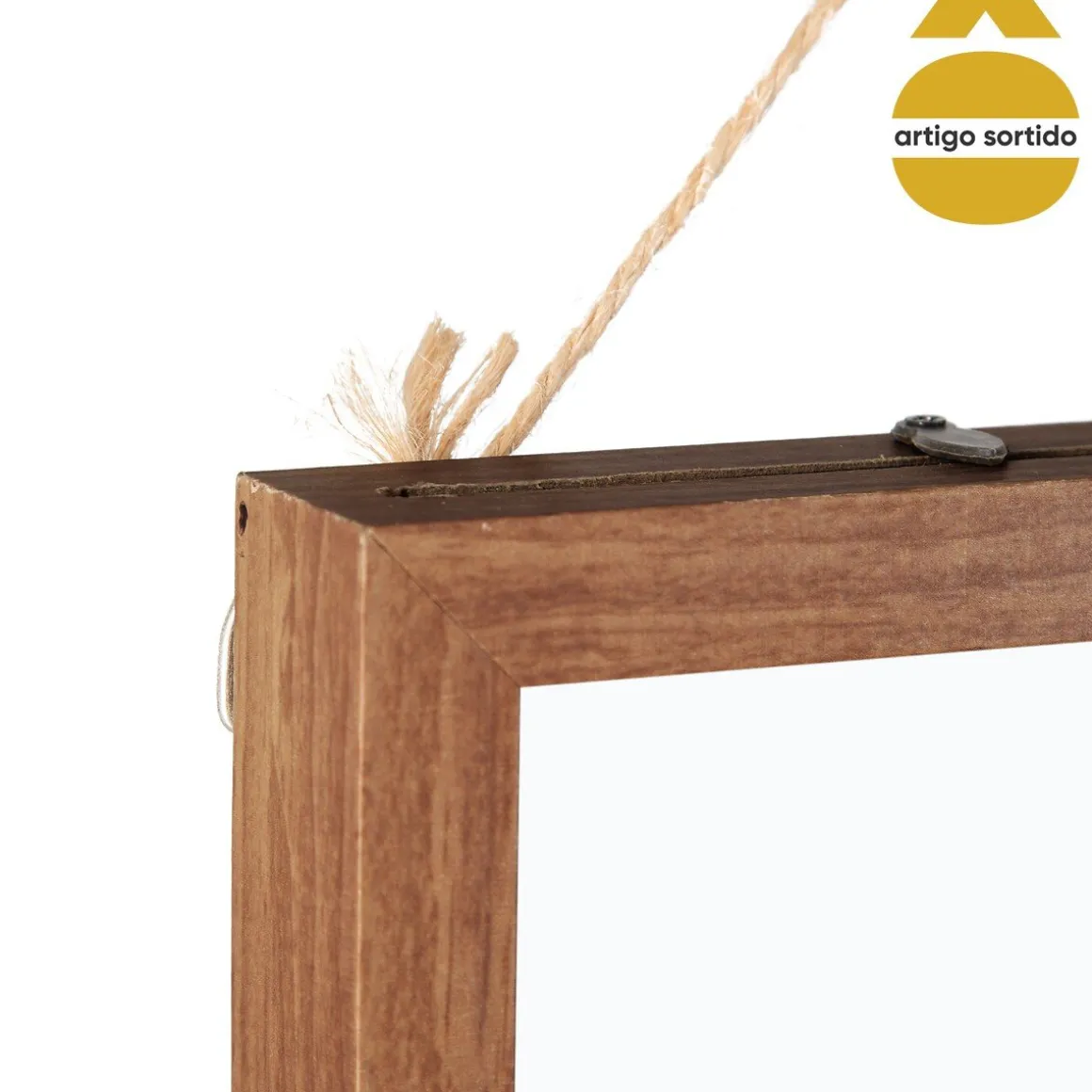 Quadro decorativo folhas 48x38cm