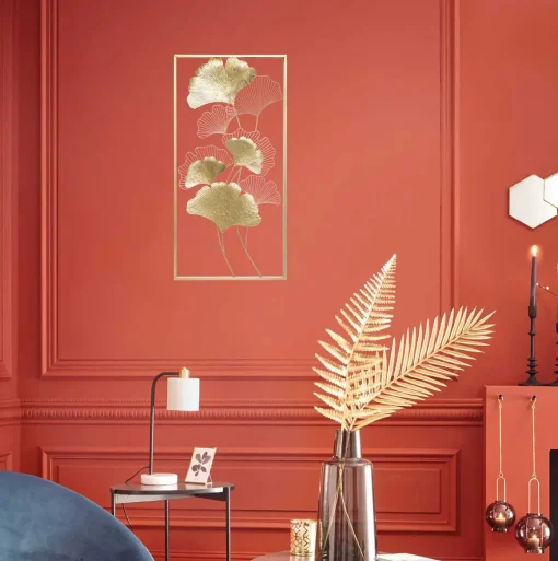 Quadro decorativo ginkgo 100x50cm