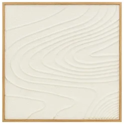 Quadro decorativo HATEYA de linhas com relevo