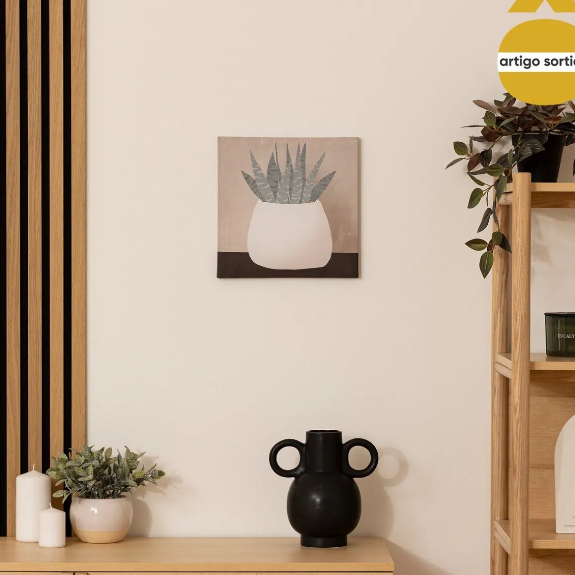 Quadro decorativo JENNIFER 28x28cm