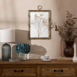 Quadro decorativo JONAS em mdf e metal 47cm