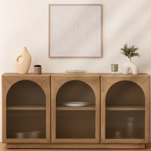 Quadro decorativo KAYA branco 60x60cm