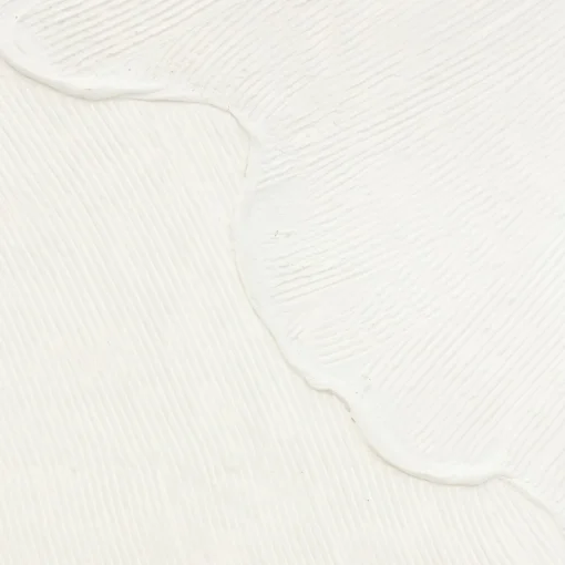Quadro decorativo KOHANA com relevo branco
