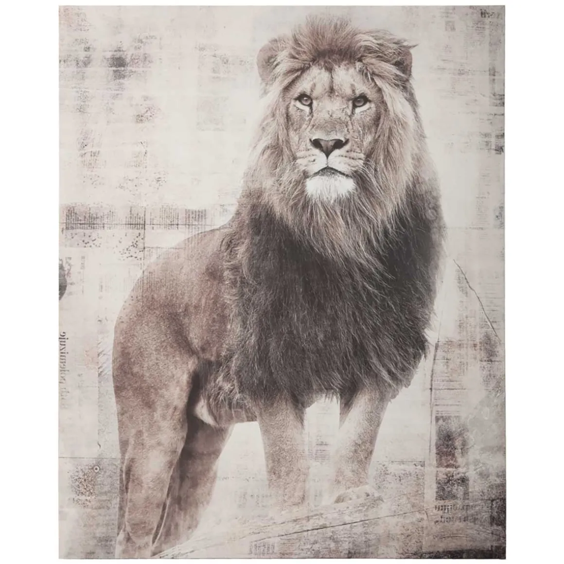 Quadro decorativo leão