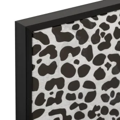Quadro decorativo leopardo 90x60cm