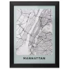 Quadro decorativo MANHATTAN 24cm