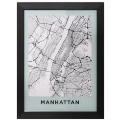 Quadro decorativo MANHATTAN 24cm