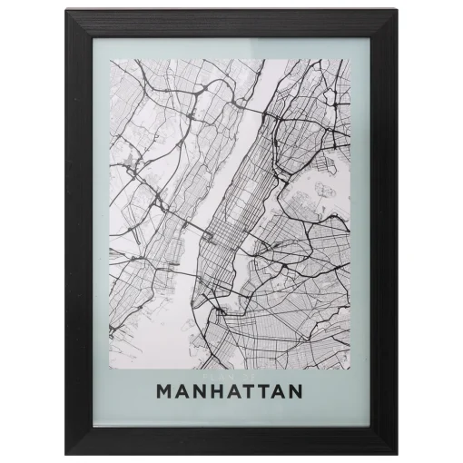 Quadro decorativo MANHATTAN 24cm