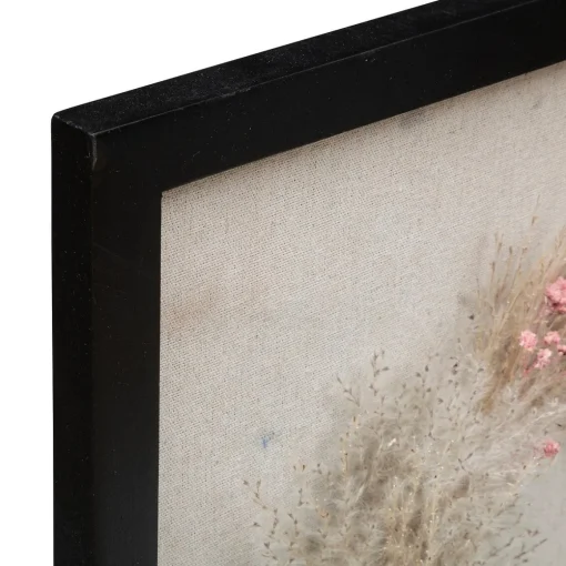 Quadro decorativo NIA com flores secas 55x55cm