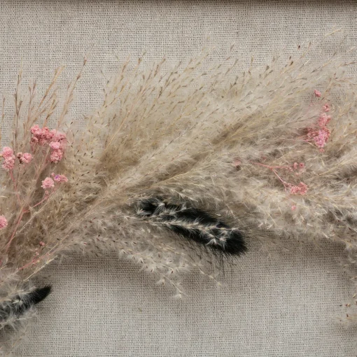 Quadro decorativo NIA com flores secas 55x55cm