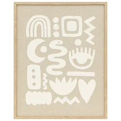 Quadro decorativo PETRA com relevo