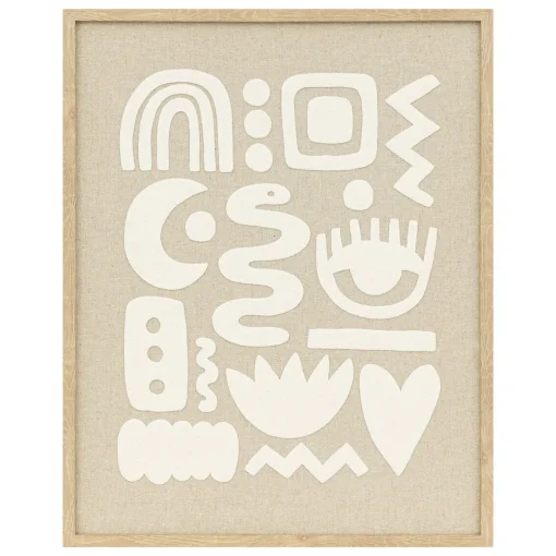 Quadro decorativo PETRA com relevo