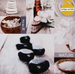 Quadro decorativo ZEN ROMANCE 28x28cm