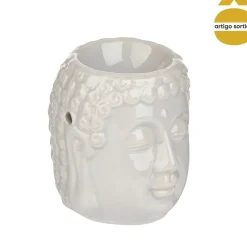 Queimador buda em cerâmica