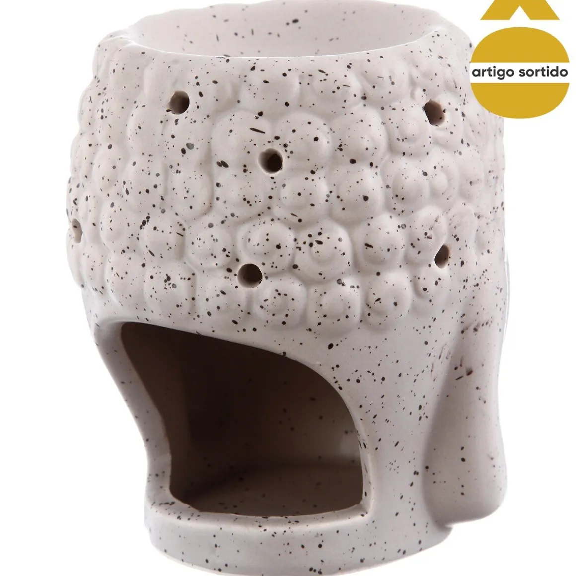 Queimador buda velas em cerâmica 11cm