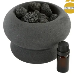 Queimador de incenso MALAKITE com óleo perfumado 9,8cm