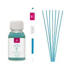 Recarga para ambientador brisa marinha com mikado 100ml