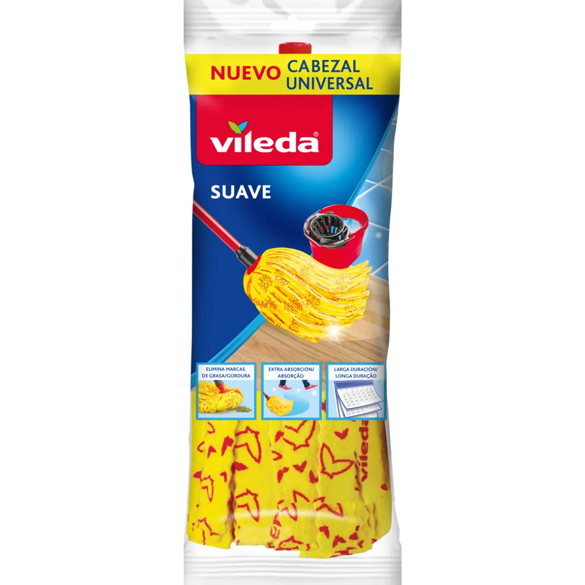 Recarga para esfregona suave ultra resistente