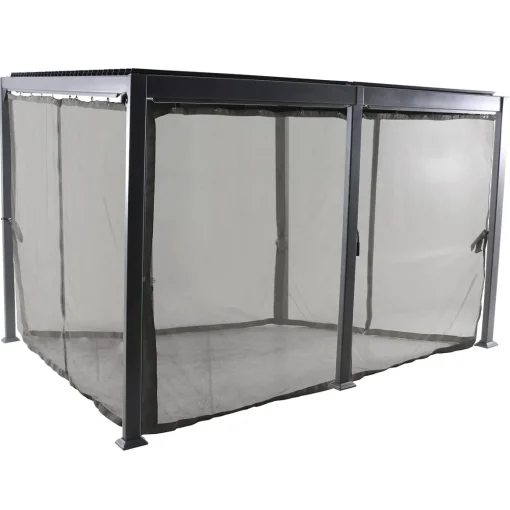 Rede mosquiteira para pérgola AVILA cinza 2,45m