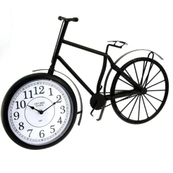 Relógio de mesa decorativo bicicleta