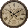 Relógio de parede decoração mundo 51cm