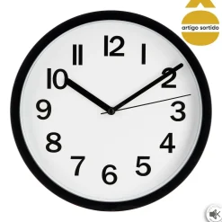 Relógio decorativo de parede 22cm