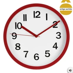 Relógio decorativo de parede 22cm