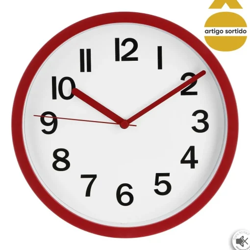 Relógio decorativo de parede 22cm