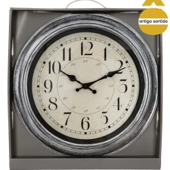 Relógio decorativo de parede 39cm