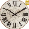 Relógio decorativo de parede 28cm