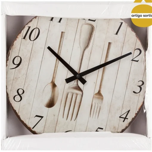Relógio decorativo de parede 28cm