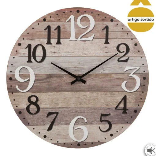 Relógio decorativo de parede 38cm