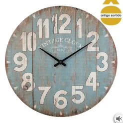 Relógio decorativo de parede 38cm