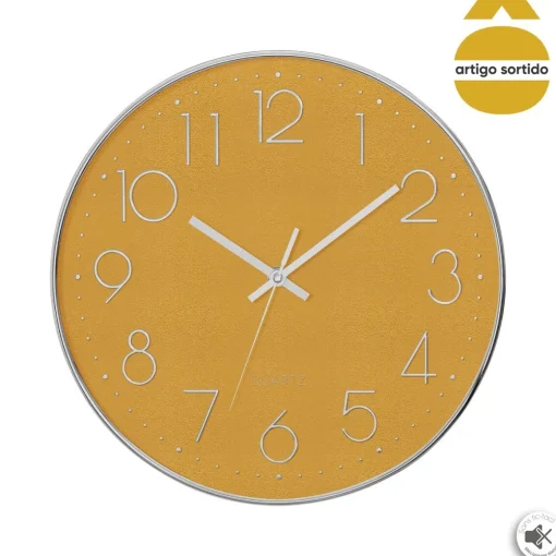 Relógio decorativo de parede 30cm