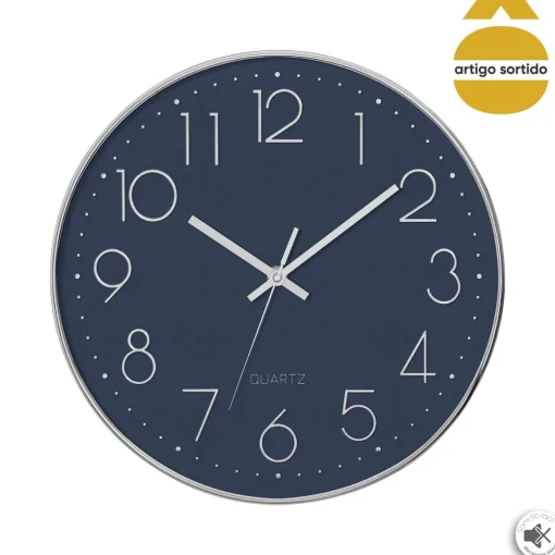 Relógio decorativo de parede 30cm