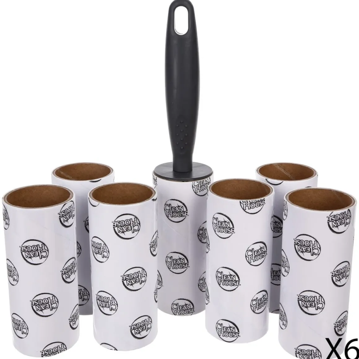 Rolo adesivo tira borboto com 6 recargas