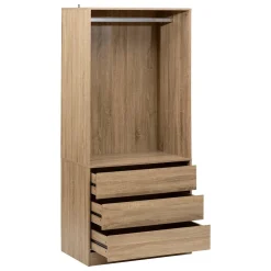 Roupeiro com 3 gavetas em mdf DOLO