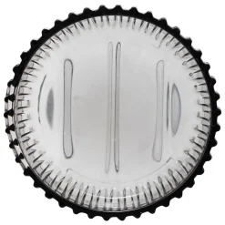 Saboneteira GLASS cinza em vidro