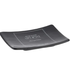 Saboneteira LOFT preta em dolomite