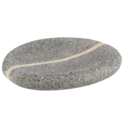 Saboneteira wc cinza efeito pedra