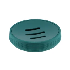 Saboneteira WC Estriado Verde Escuro