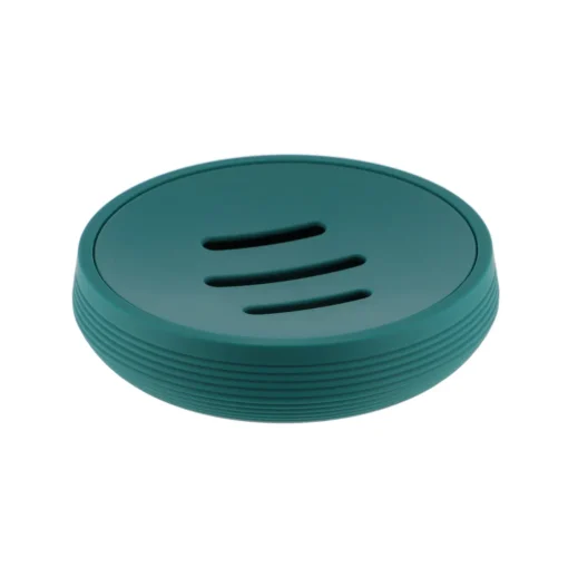 Saboneteira WC Estriado Verde Escuro