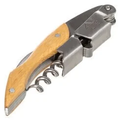 Saca rolhas LIMONADIER em metal e bambu