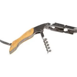 Saca rolhas LIMONADIER em metal e bambu