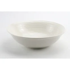 Saladeira branca PURE em porcelana 23cm