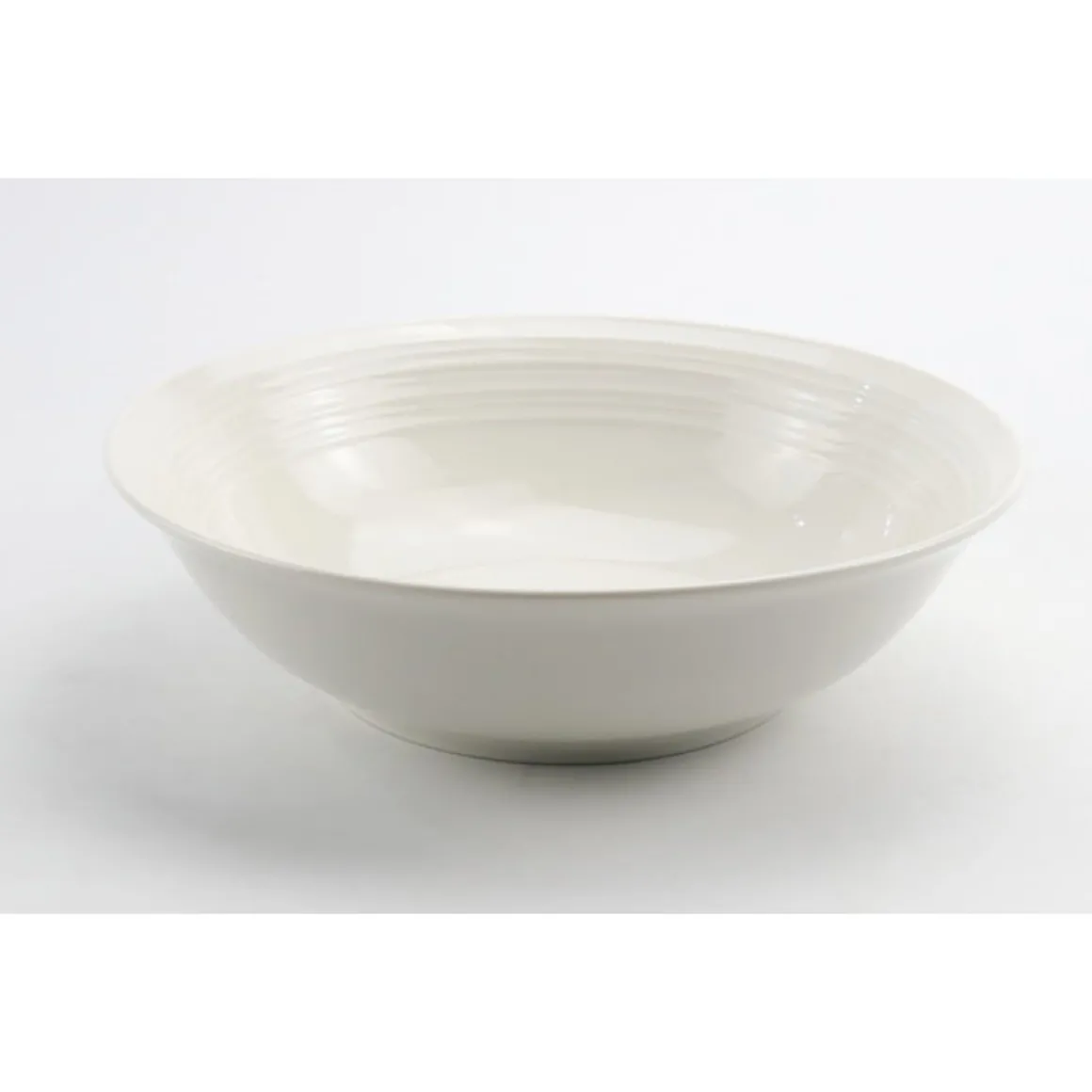 Saladeira branca PURE em porcelana 23cm