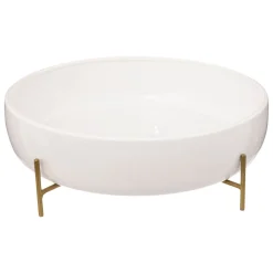 Saladeira COLL branca em cerâmica 30cm