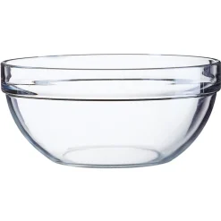 Saladeira de vidro redonda 20cm