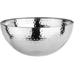 Saladeira em inox martelado 29cm