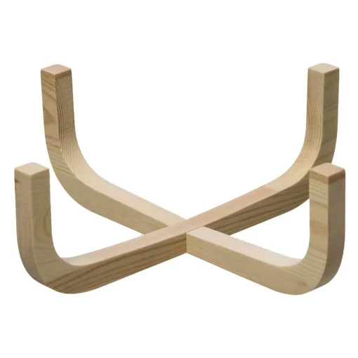 Saladeira em vidro 24cm com suporte